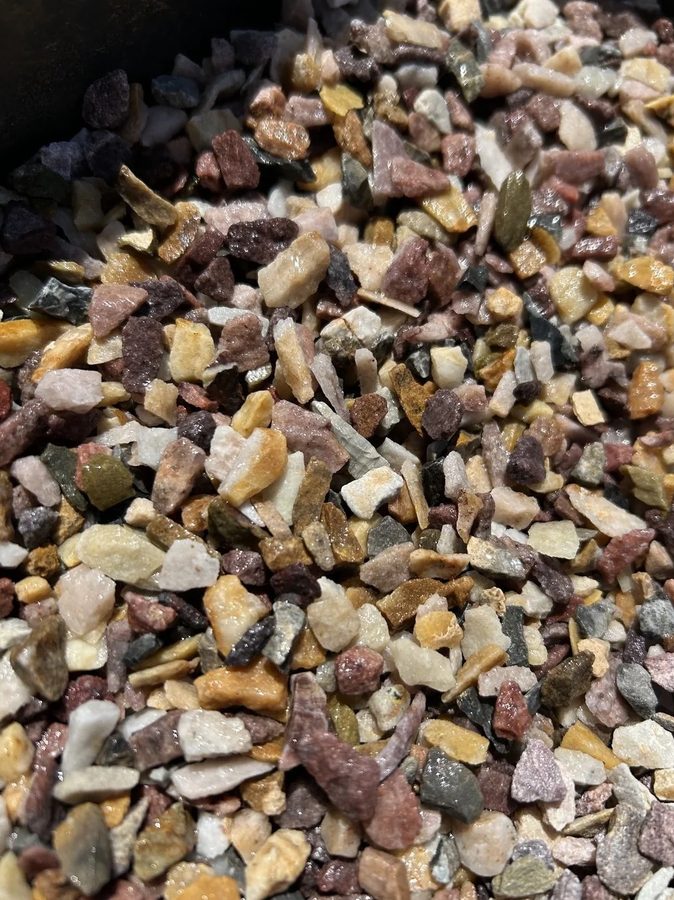 Santa Fe Chip, 3/8 inch, close up